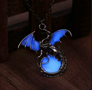 Glow in the Dark Dragon Necklace