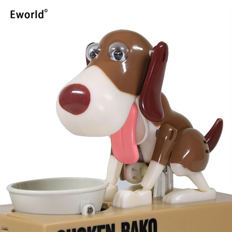 Hungry Dog Coin Bank