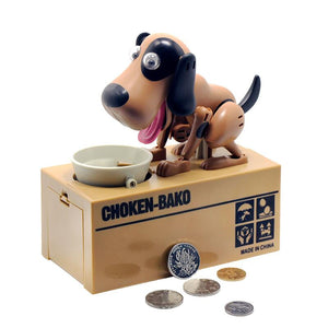 Hungry Dog Coin Bank