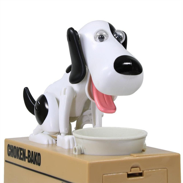 Hungry Dog Coin Bank