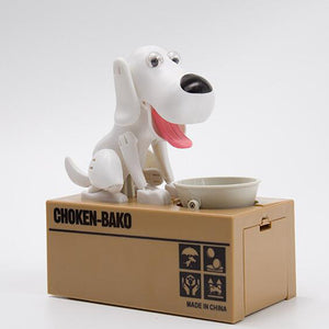 Hungry Dog Coin Bank