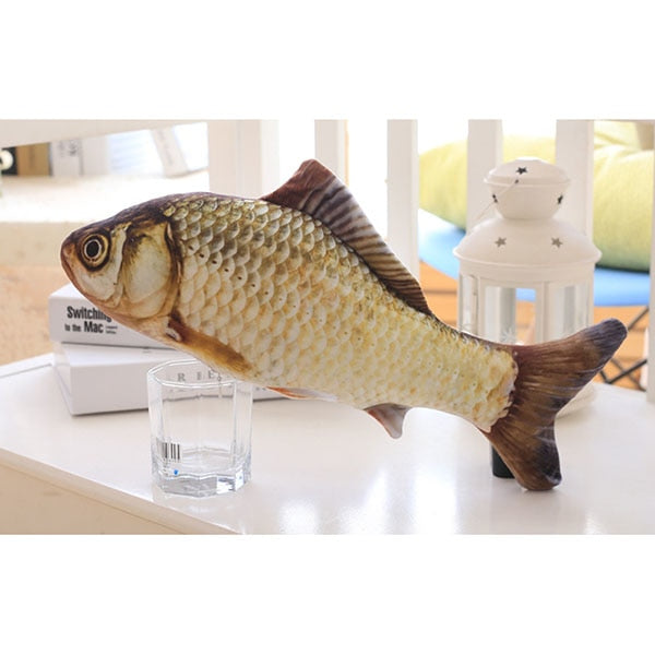 Ultra Realistic Carp Fish Cat Toy